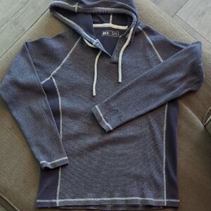 BKE Blue Hooded Sweater